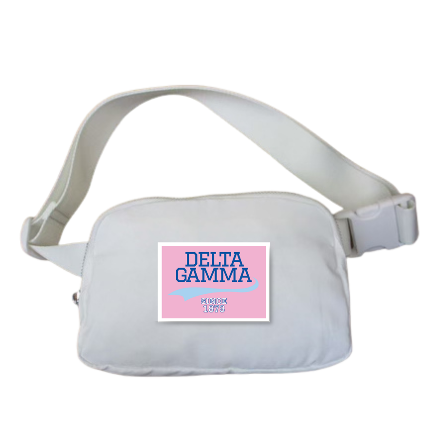 Deegee - Sorority Belt Bag w/ Collegiate Patch