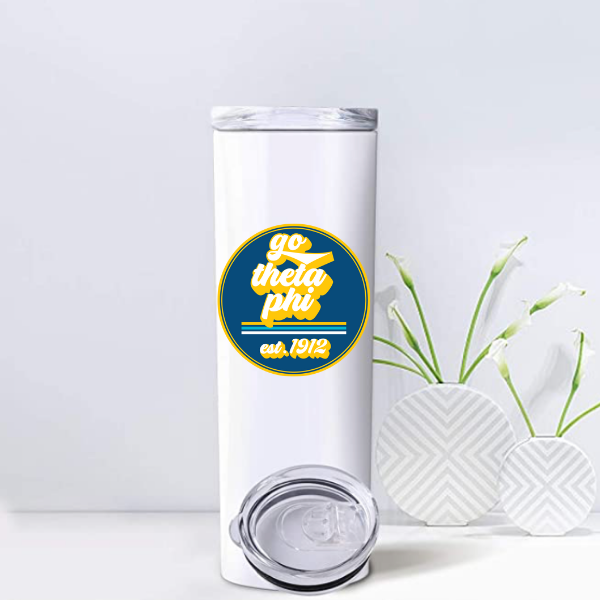 Theta Phi - Sorority Tumbler - Go Sorority Design