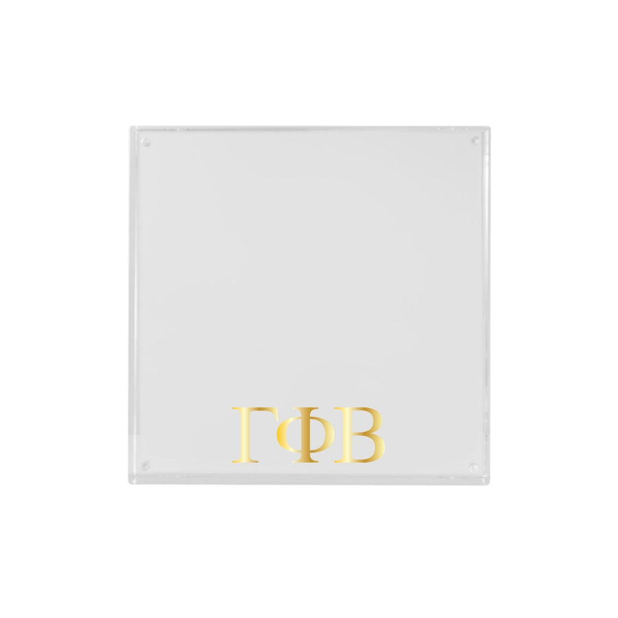 Gamma Phi Beta - Sorority Greek Letter Acrylic Magnetic Frame