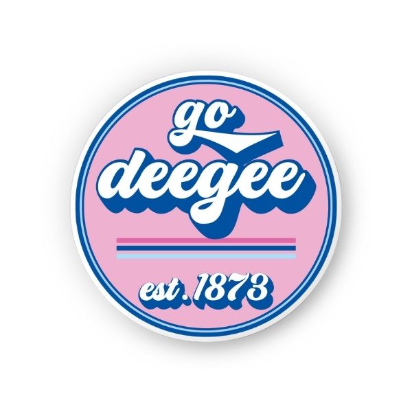 Sorority Vinyl Stickers - Go Sorority Design