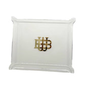 Personalized Pinched Acrylic Trays