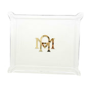 Personalized Pinched Acrylic Trays