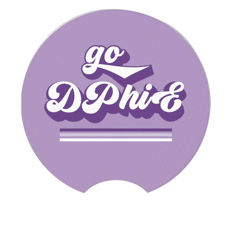DPhiE - Sorority Car Coasters - Go Design