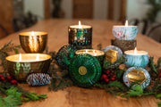 Mistletoe & Holly 8oz Petite Shimmer Candle 8oz