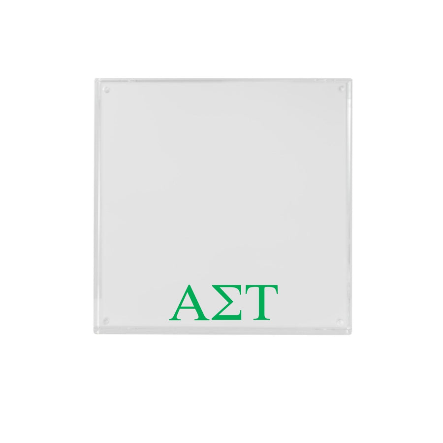 Alpha Sigma Tau - Sorority Greek Letter Acrylic Magnetic Frame