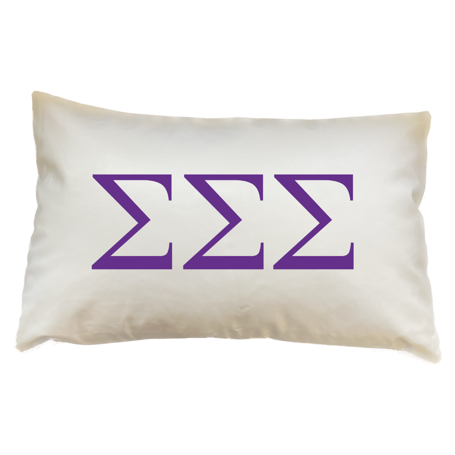 Tri Sigma - Sorority Greek Letter Pillows