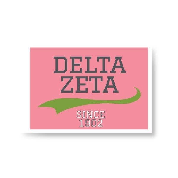 Dee Zee - Sorority Peel & Stick Patch - Collegiate Design