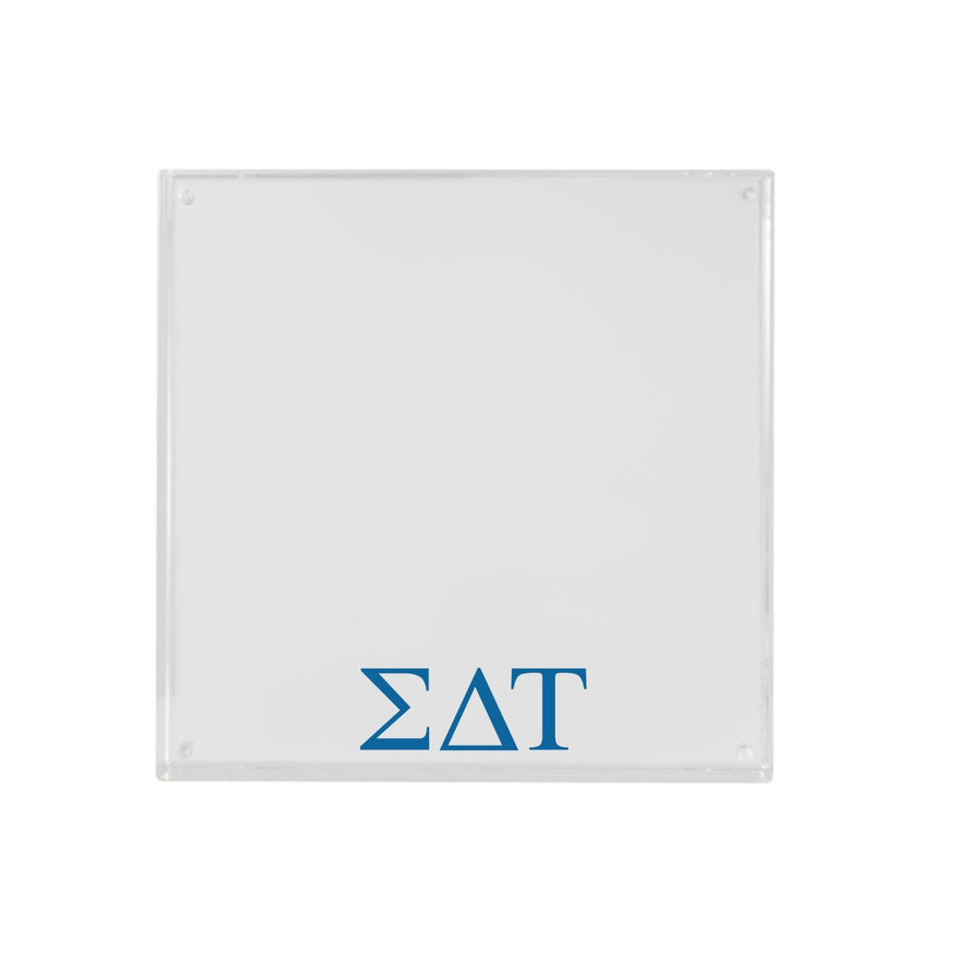 Sigma Delta Tau - Sorority Greek Letter Acrylic Magnetic Frame