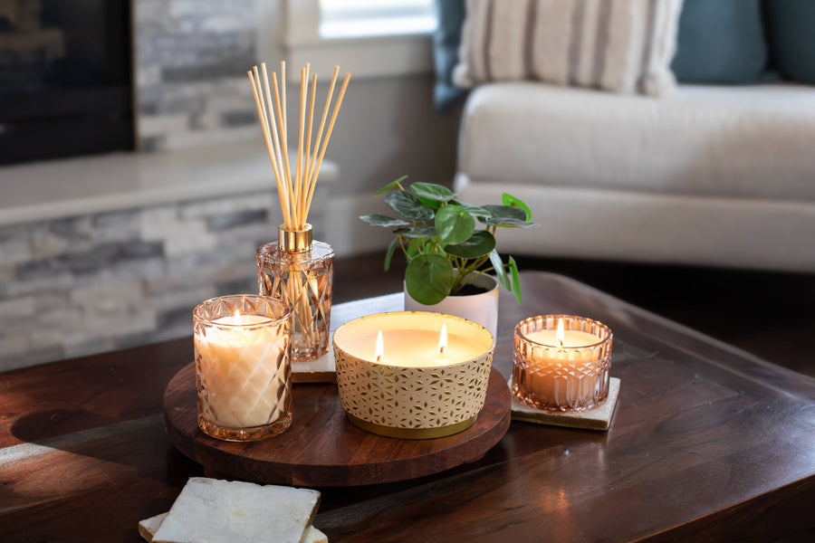 Alluring Amber Shimmer 7oz Reed Diffuser