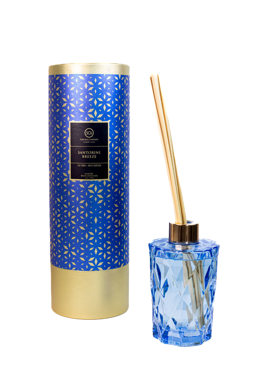 Santorini Breeze Shimmer 7oz Reed Diffuser