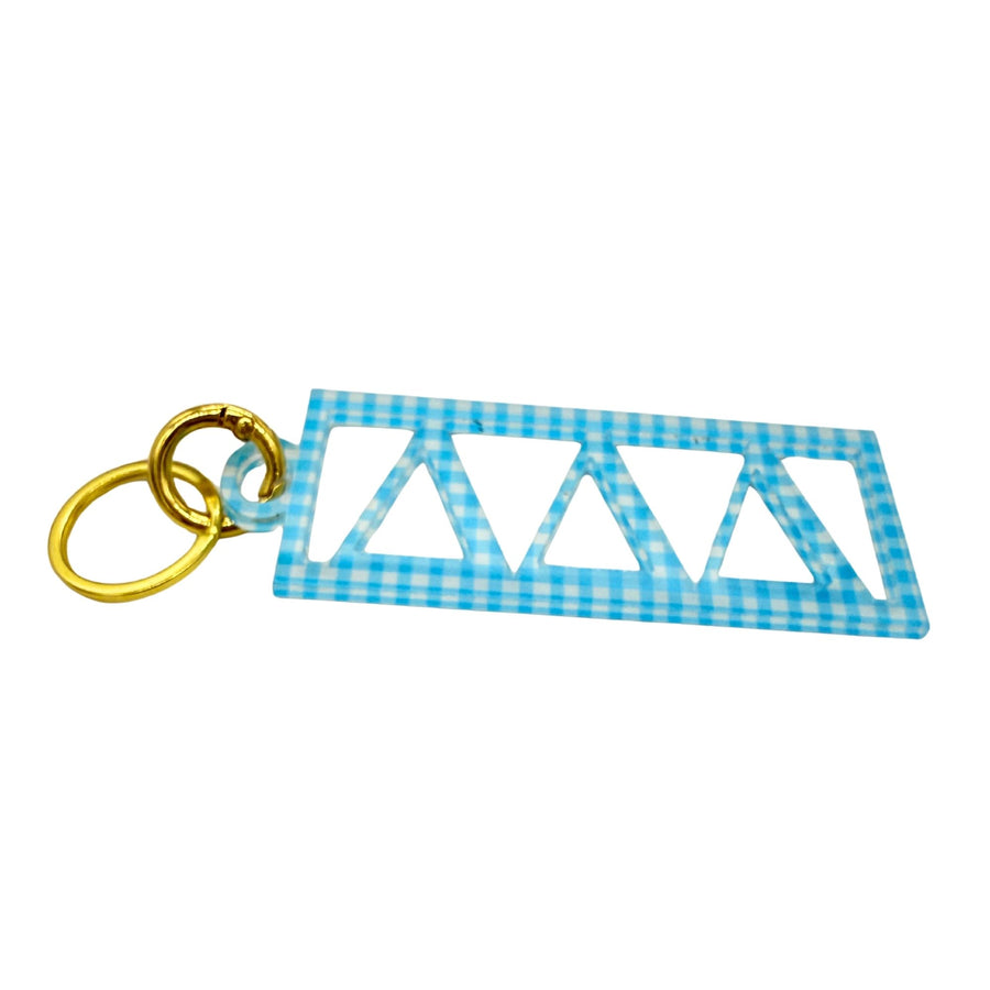 Sorority Greek Letter Acrylic Keychains