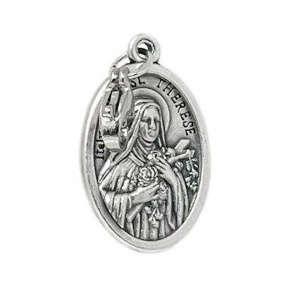 Love & Light Prayer Candle - St. Theresa " Little Flower"