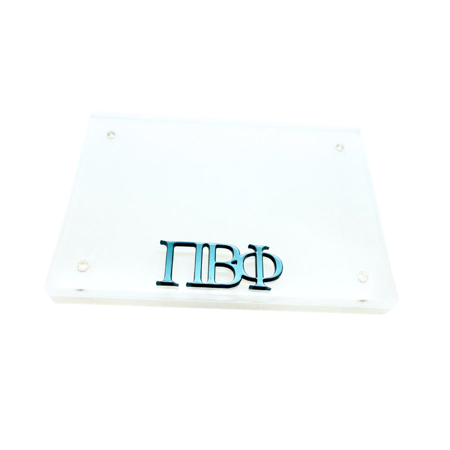 Sorority Greek Letter Acrylic Magnetic Frames