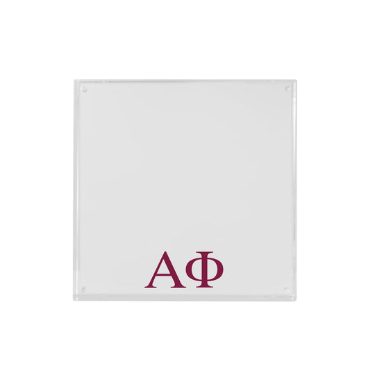 Alpha Phi - Sorority Greek Letter Acrylic Magnetic Frame