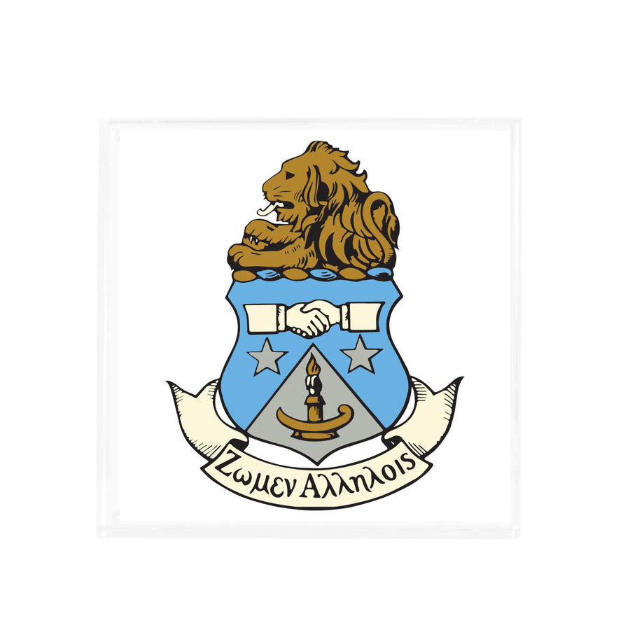 Sorority Crest Print in Acrylic Magnetic Frames