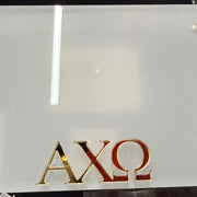 Alpha Chi Omega - Sorority Greek Letter Acrylic Magnetic Frame