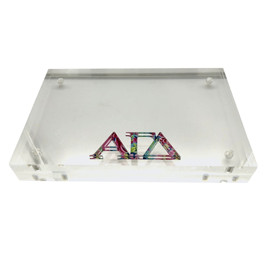 Alpha Gamma Delta - Sorority Greek Letter Acrylic Magnetic Frame