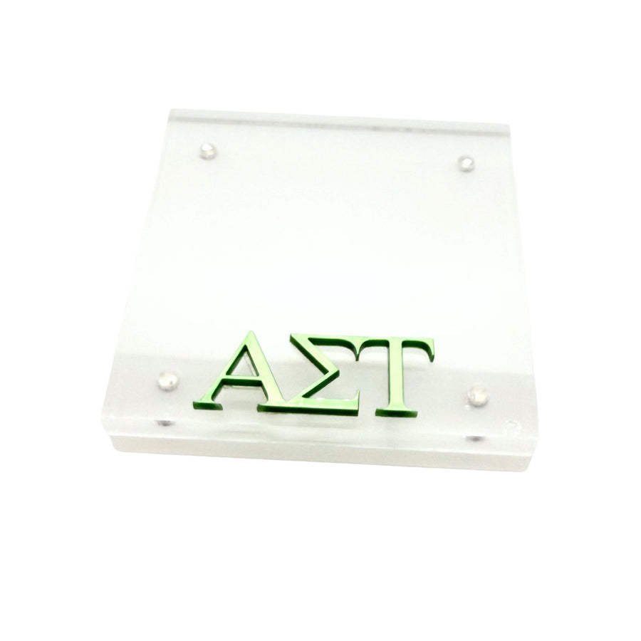 Alpha Sigma Tau - Sorority Greek Letter Acrylic Magnetic Frame