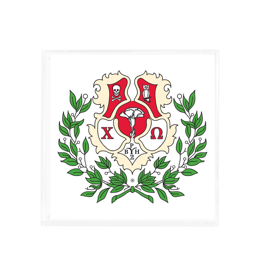 Sorority Crest Print in Acrylic Magnetic Frames