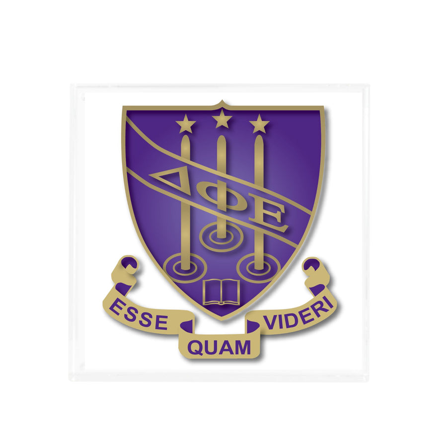 Sorority Crest Print in Acrylic Magnetic Frames