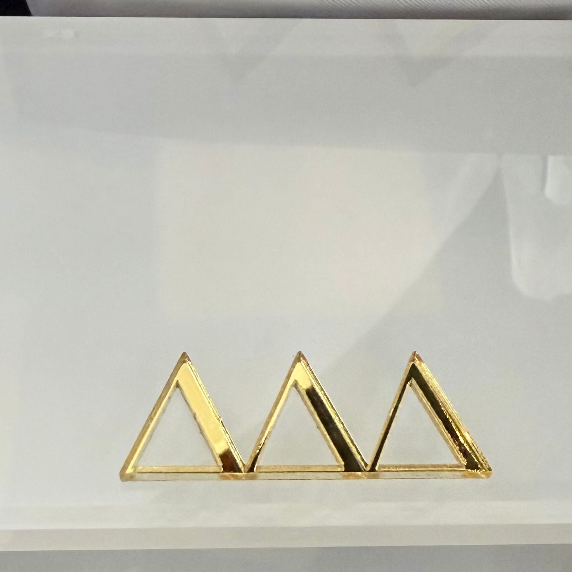 Delta Delta Delta - Sorority Greek Letter Acrylic Magnetic Frame