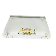 Delta Phi Epsilon - Sorority Greek Letter Acrylic Magnetic Frame