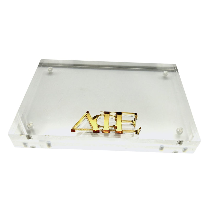 Delta Phi Epsilon - Sorority Greek Letter Acrylic Magnetic Frame