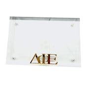 Delta Phi Epsilon - Sorority Greek Letter Acrylic Magnetic Frame