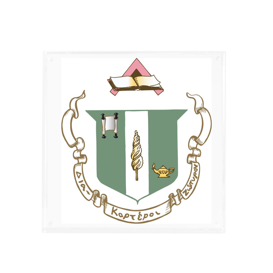 Sorority Crest Print in Acrylic Magnetic Frames
