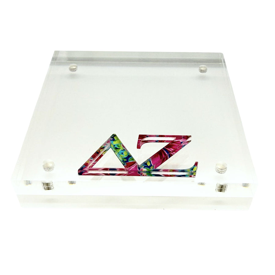 Delta Zeta - Sorority Greek Letter Acrylic Magnetic Frame