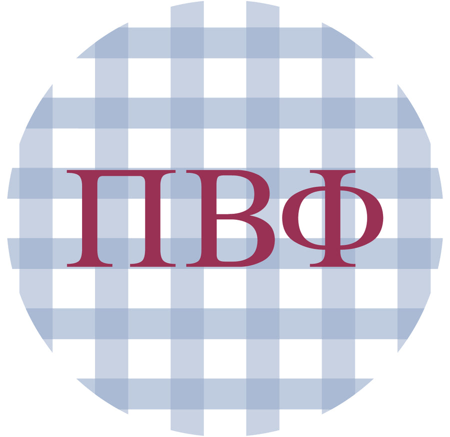 Pi Beta Phi Greek Letter Scalloped Pillow Covers