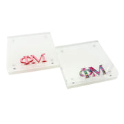 Phi Mu - Sorority Greek Letter Acrylic Magnetic Frame