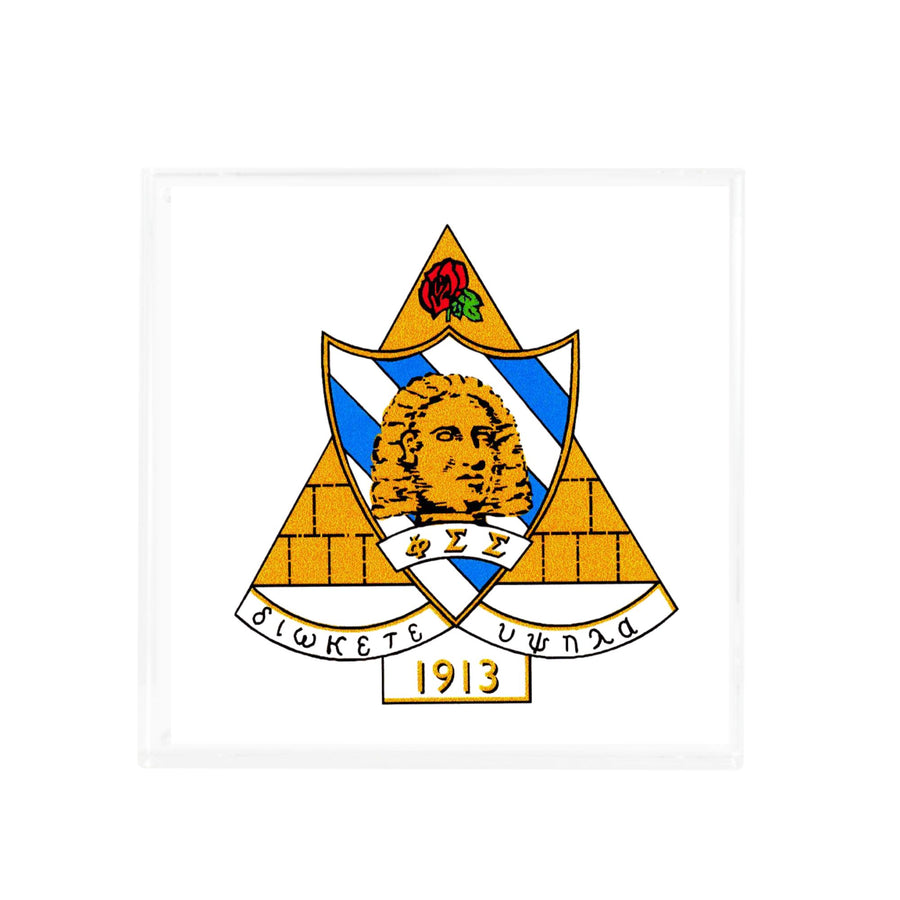 Sorority Crest Print in Acrylic Magnetic Frames