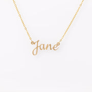 Personalized Stainless Steel Chain Necklace