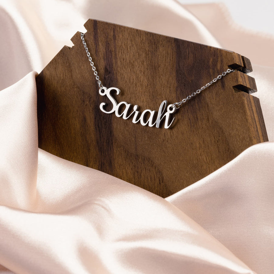 Personalized Stainless Steel Chain Necklace