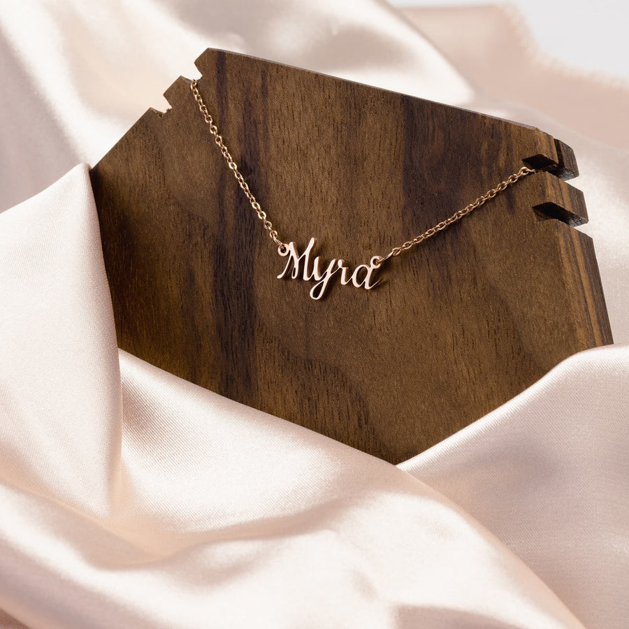 Personalized Stainless Steel Chain Necklace