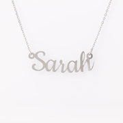 Personalized Stainless Steel Chain Necklace