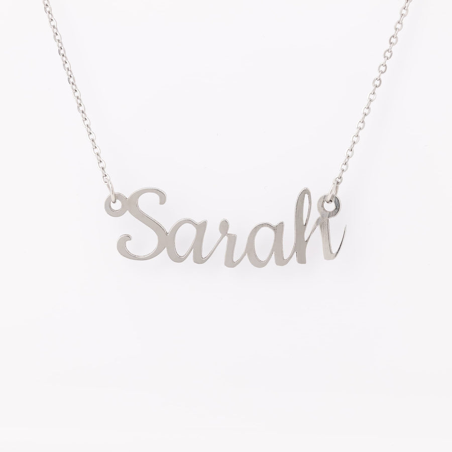 Personalized Stainless Steel Chain Necklace