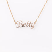 Personalized Stainless Steel Chain Necklace