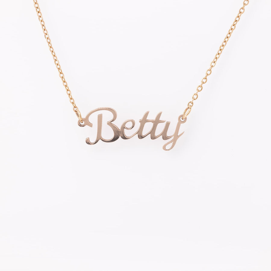 Personalized Stainless Steel Chain Necklace