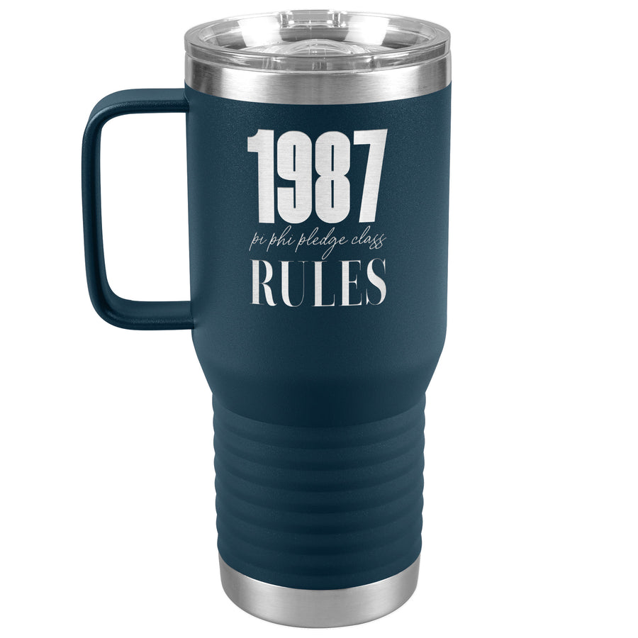 Pi Phi 1987 Rules 20 oz. Tumbler