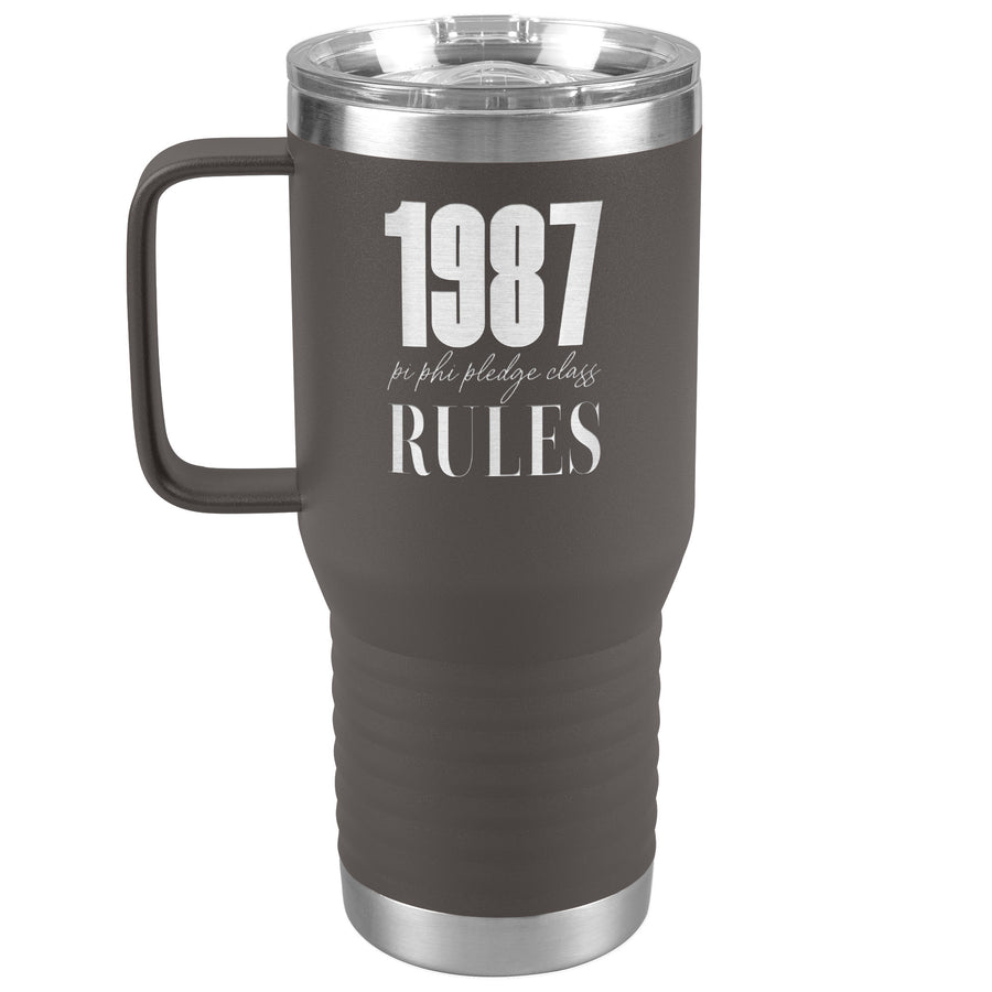 Pi Phi 1987 Rules 20 oz. Tumbler