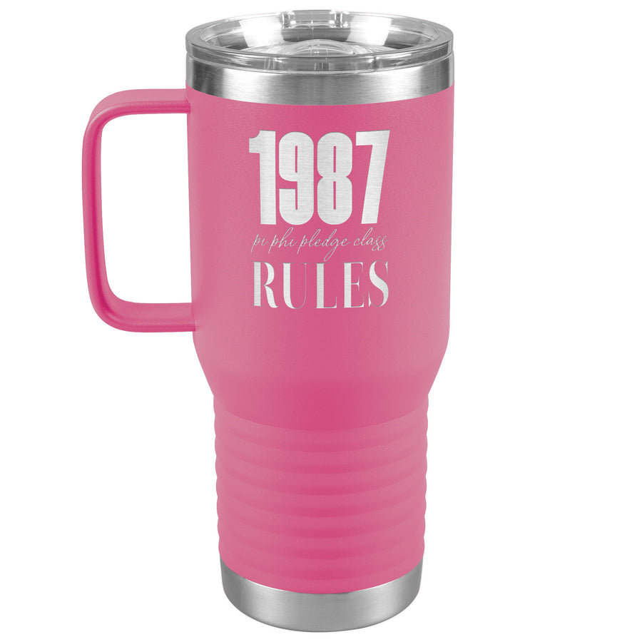 Pi Phi 1987 Rules 20 oz. Tumbler