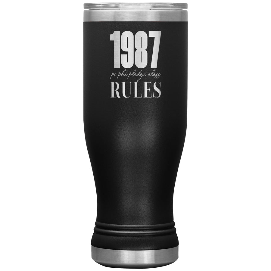Pi Phi 1987 Rules Boho 20 oz. Tumbler