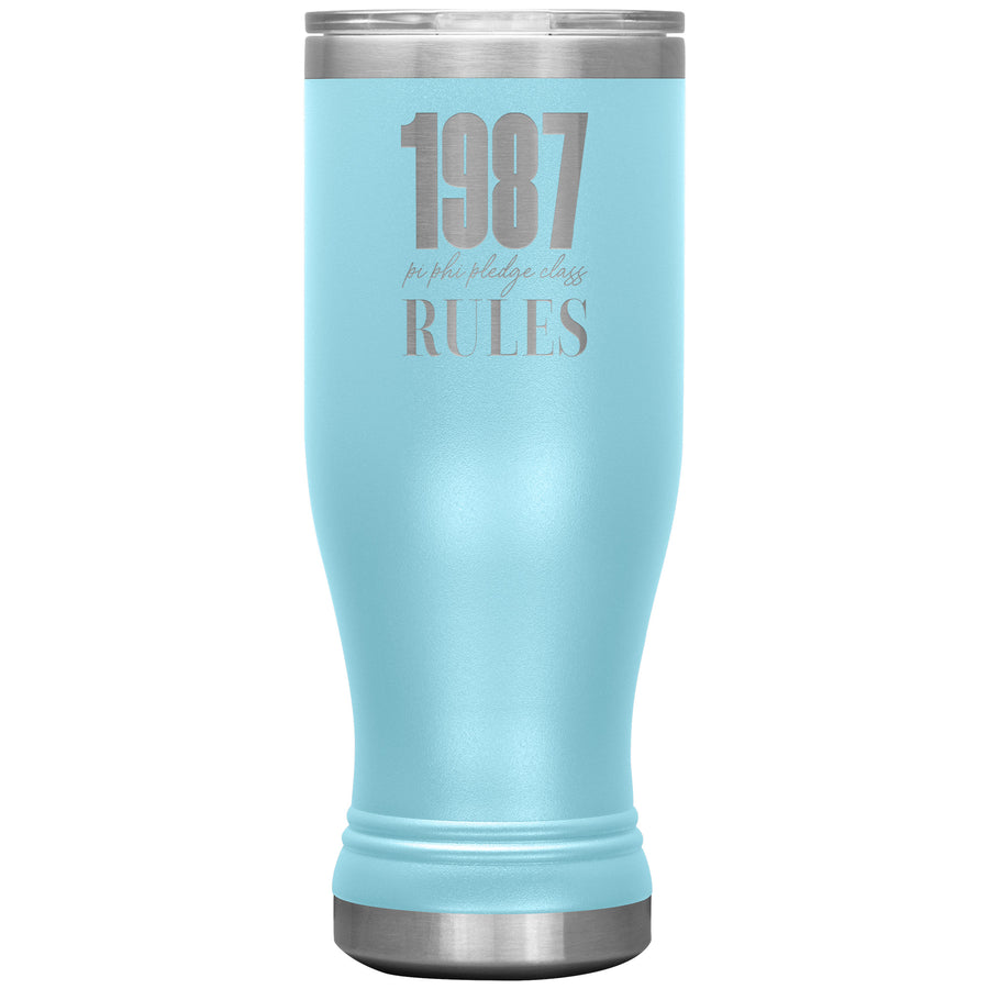 Pi Phi 1987 Rules Boho 20 oz. Tumbler