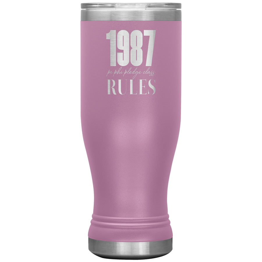 Pi Phi 1987 Rules Boho 20 oz. Tumbler