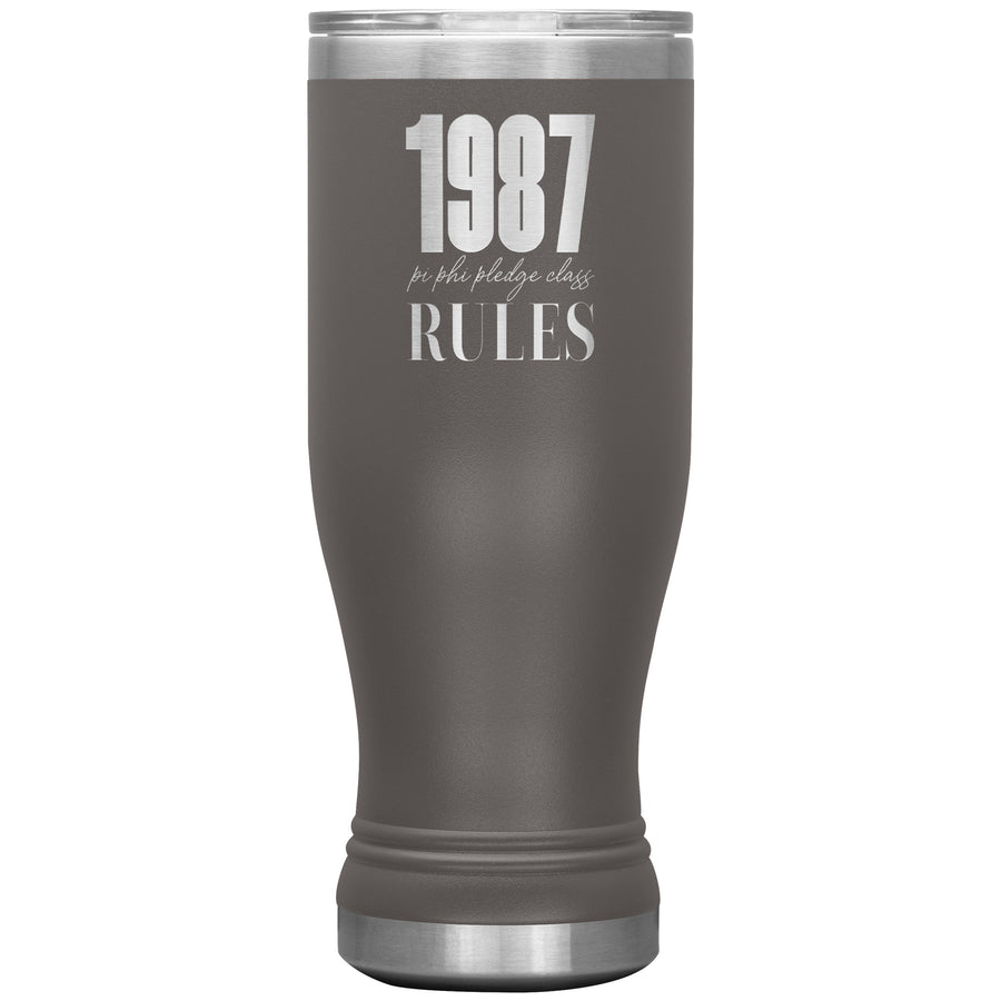 Pi Phi 1987 Rules Boho 20 oz. Tumbler