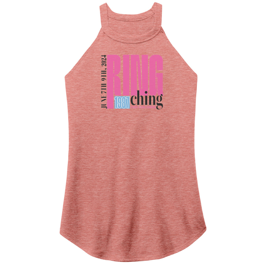 Pi Phi Ring Ching 87 Tri Rocker Tank