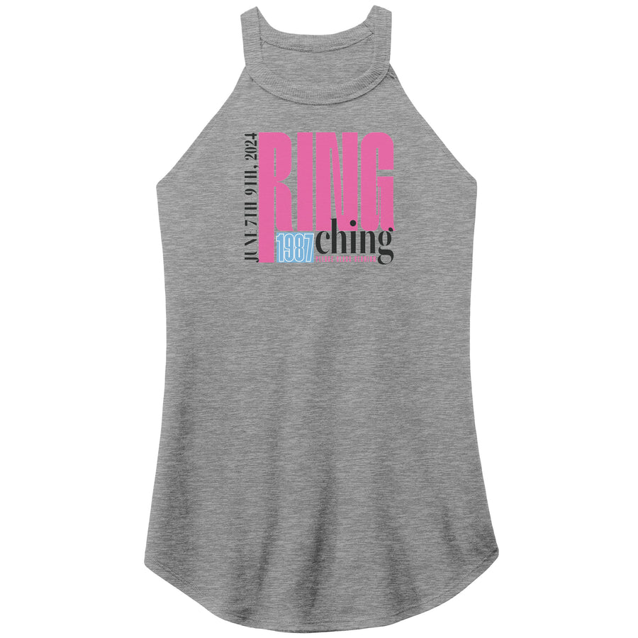 Pi Phi Ring Ching 87 Tri Rocker Tank