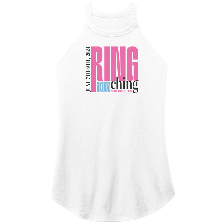Pi Phi Ring Ching 87 Tri Rocker Tank